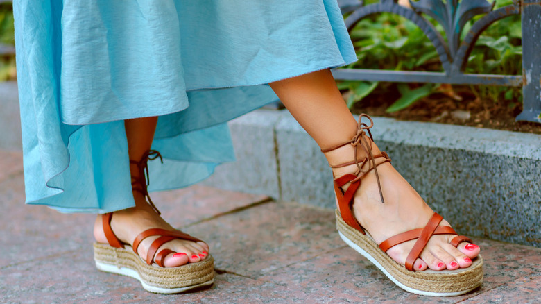 Gladiator sandals