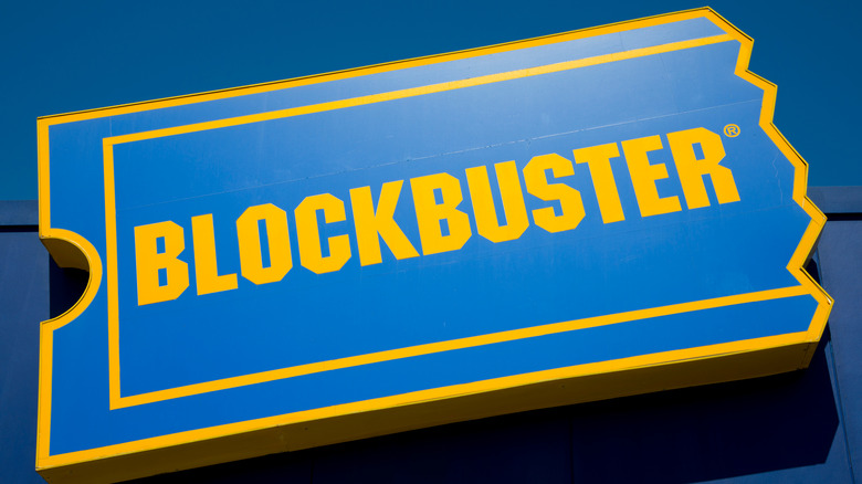 That unmistakeable Blockbuster sign