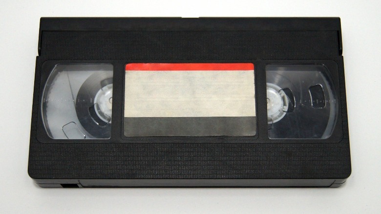 Blank videotape