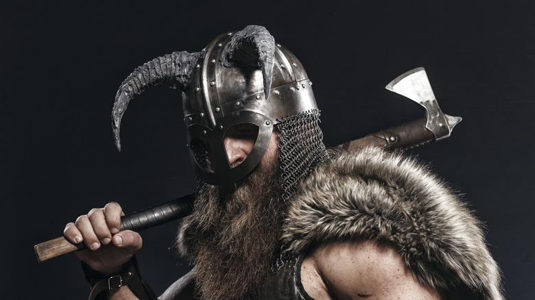 Viking with ax