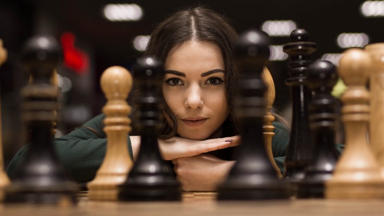 woman chess