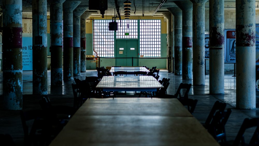 A view of Alcatraz's interior