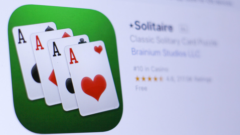 solitaire computer app