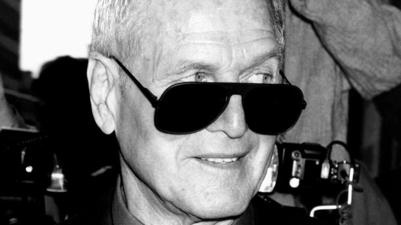Paul Newman in shades, 2000