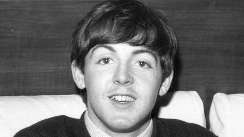 Paul McCartney smiling