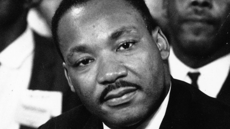 Dr. Martin Luther King, Jr. head cocked