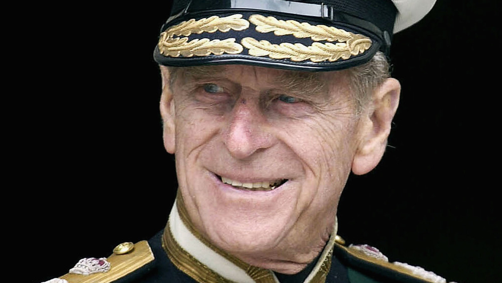 Prince Philip, formal military uniform