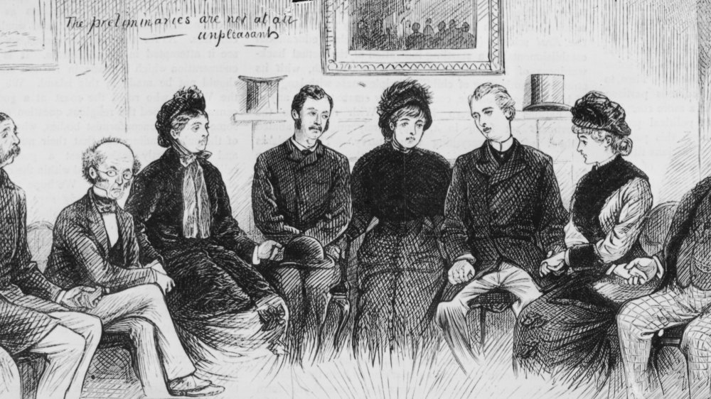 A Victorian seance