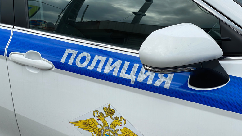 Russian police car