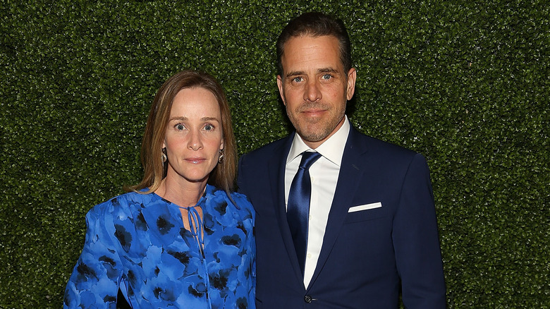 Kathleen and Hunter Biden at an event