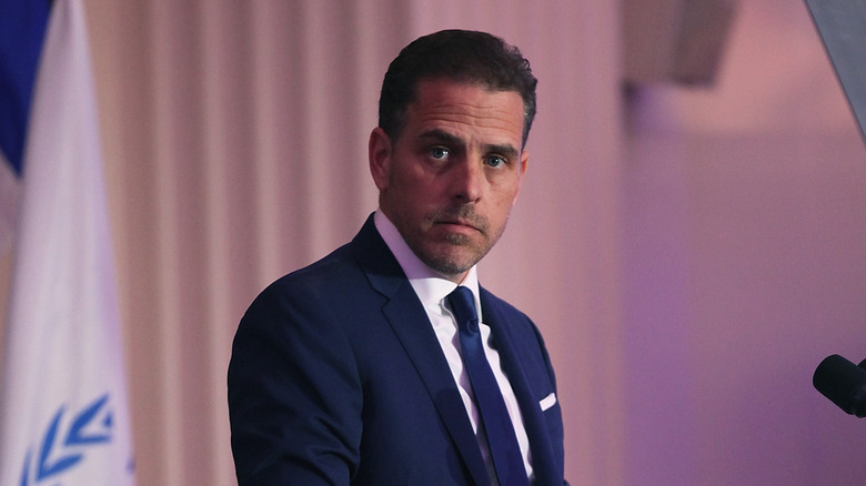 Hunter Biden in a suit