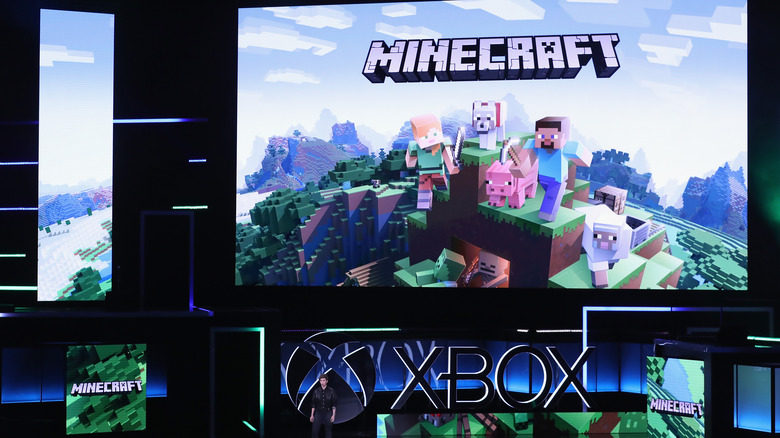 Mnecraft for Xbox show