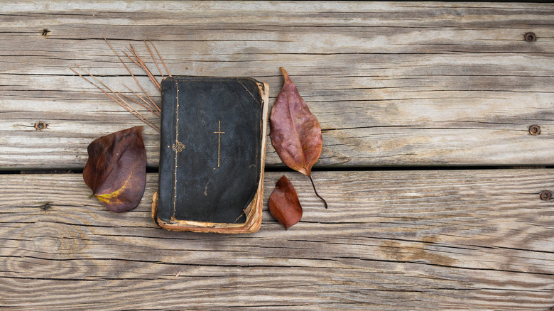 a small pocket bible
