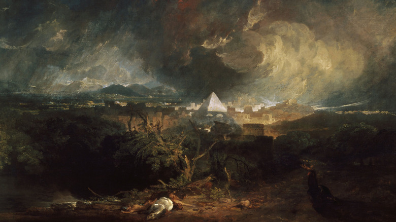 Fifth plague of Egypt Turner painting