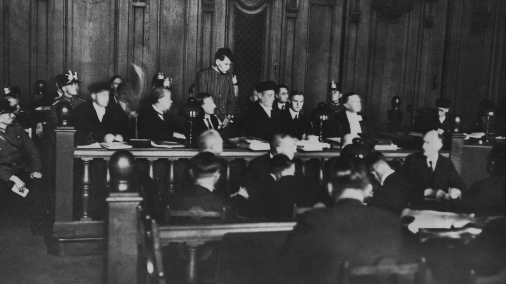 marinus van der lubbe at reichstag fire trial