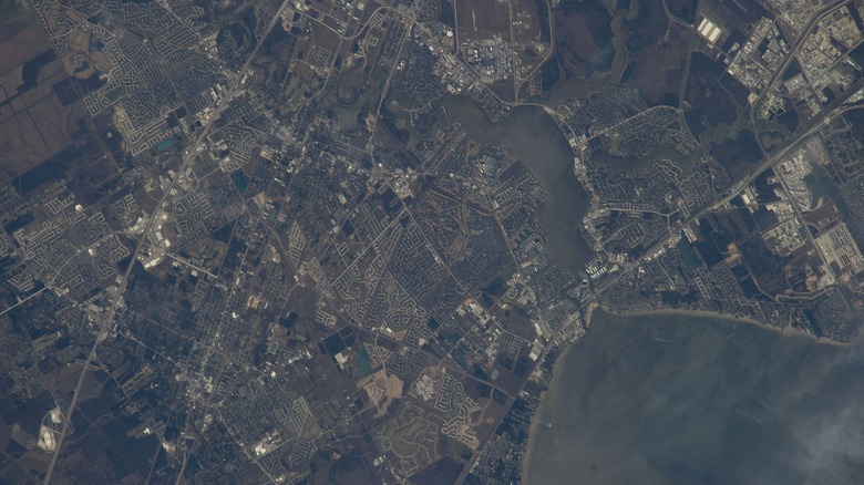 Aerial view of Texas taken during ISS Expedition 38