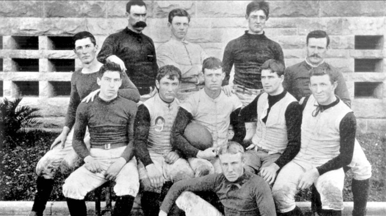 The Stanford University ("Cardinal") football team that played the first "Big Game" v. California