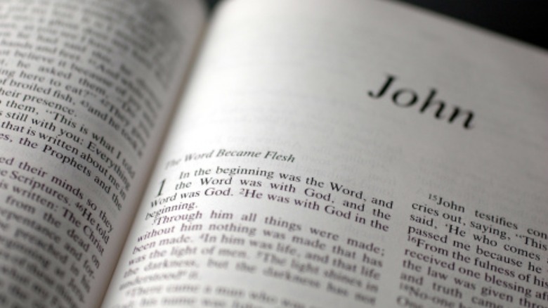 Book of John from Bible