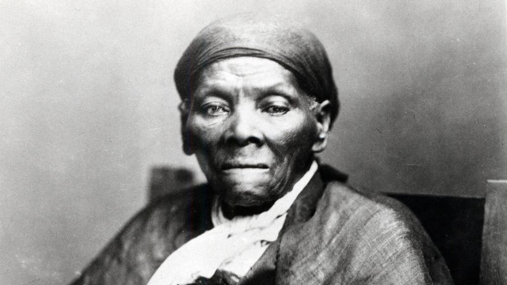 A photograph of Harriet Tubman, circa 1900 