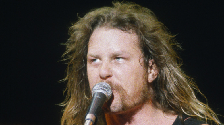 Metallica vocalist and co-founder James Hetfield in 1991