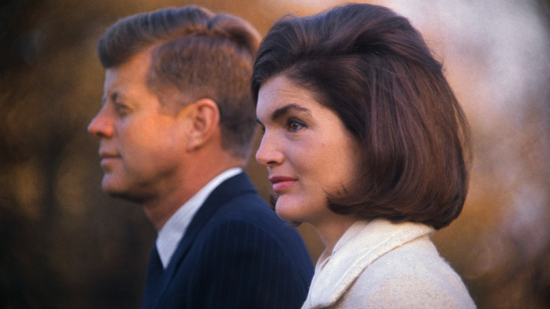 JFK and Jackie portrait