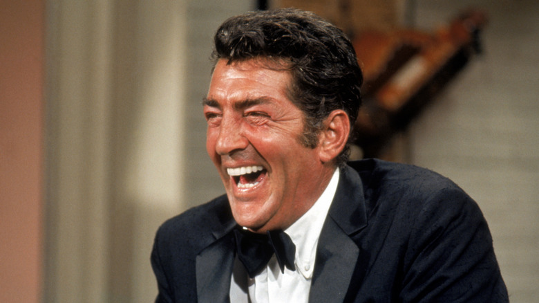 Dean Martin laughing on his variety show