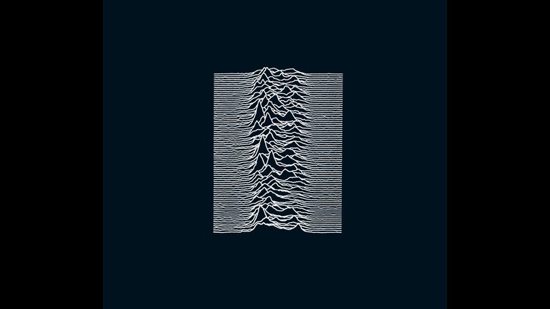 Joy Division's Unknown Pleasures album cover