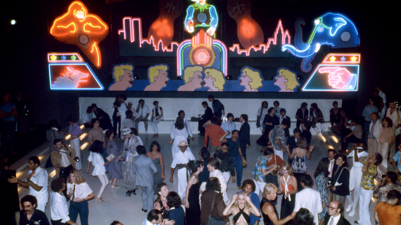 Disco dancers in 1978