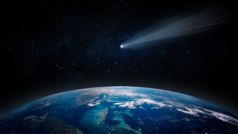 Asteroid enters Earth atmosphere