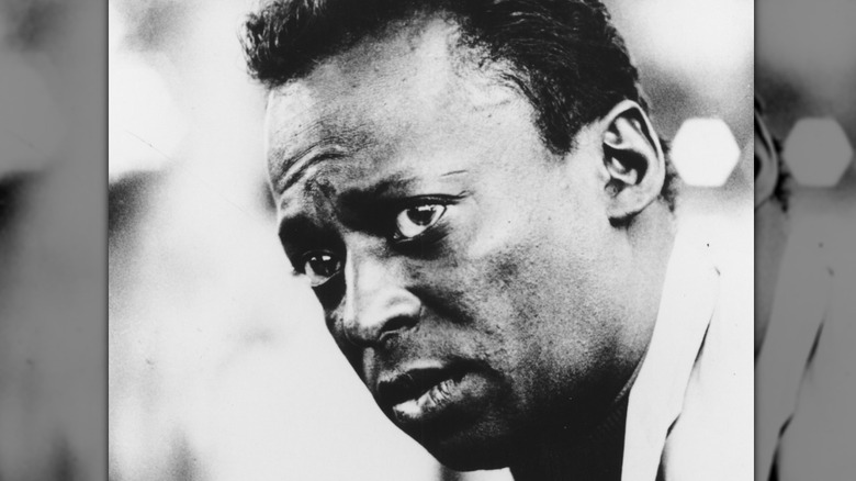 Jazz musician Miles Davis