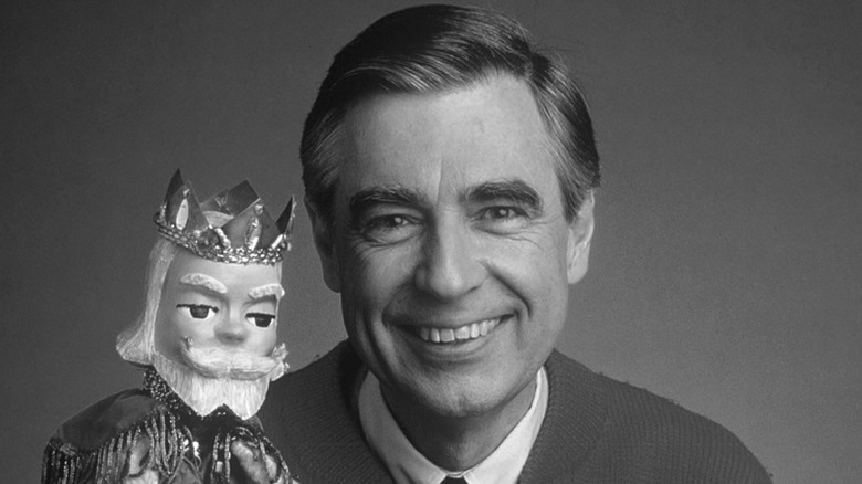 Fred Rogers and King Friday