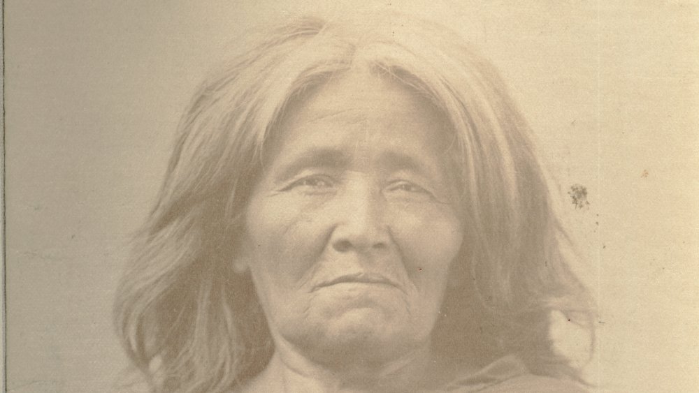 Unidentified Apache woman, circa 1890