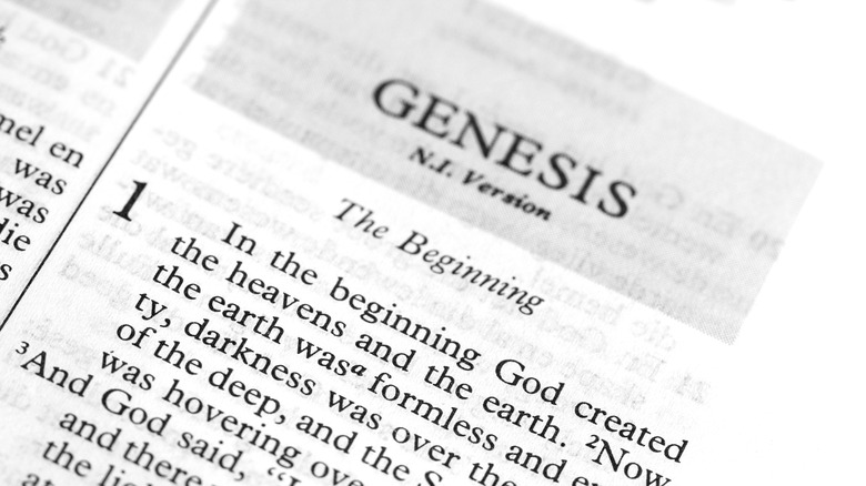 A page from Genesis