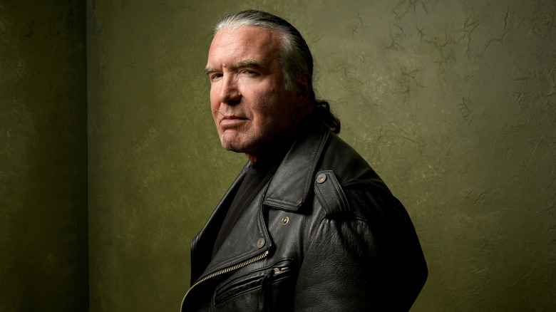 Scott Hall with toothpick
