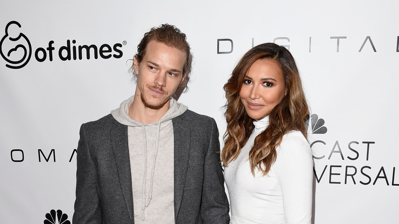 Ryan Dorsey and Naya Rivera posing together for a photo