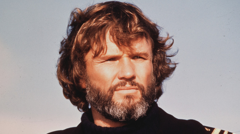 Kris Kristofferson in military uniform in movie still