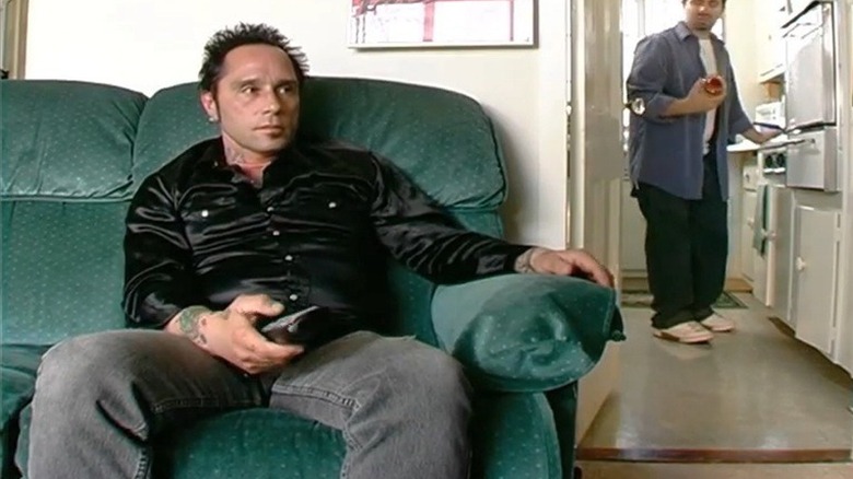 Joey Image sitting on a chair