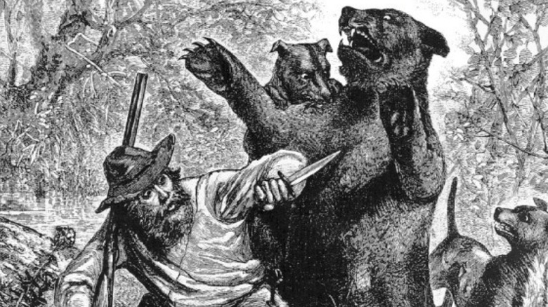 Hugh Glass and the bear