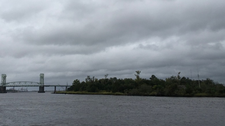 Wilmington today during storm