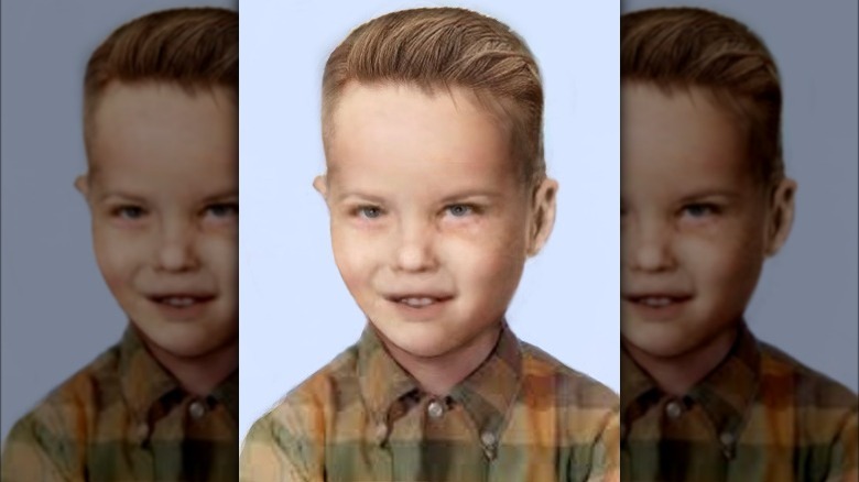 Enhanced image boy in the box