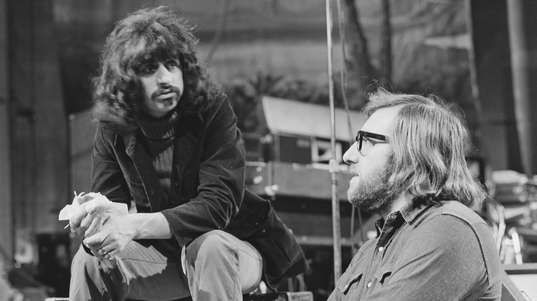 Mal Evans with Ringo Starr