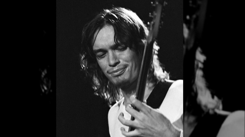 Jaco Pastorius smiling