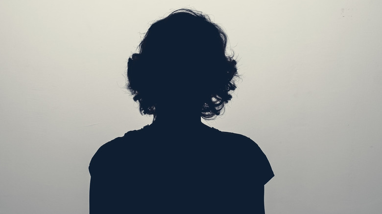 Woman's silhouette