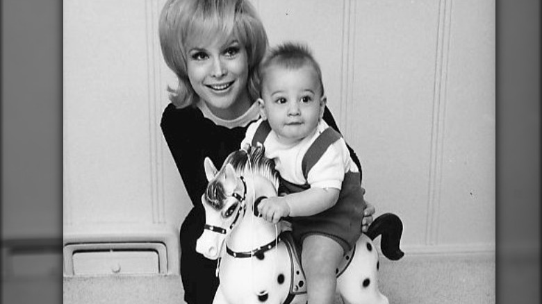 Barbara Eden and Matthew