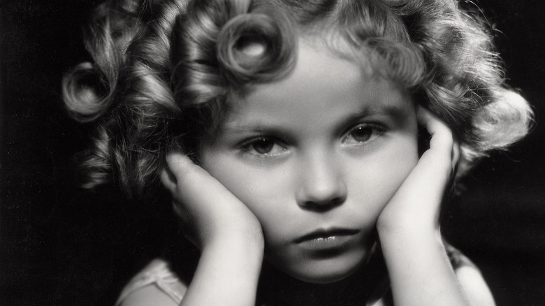 shirley temple sad headshot