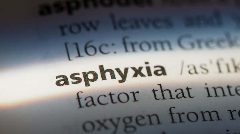 Asphyxia word 