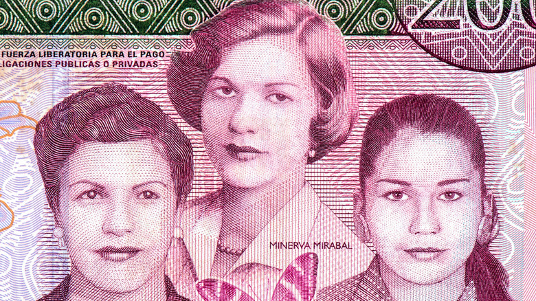 Patria, Minerva and Maria Teresa Mirabal feature on the Dominican 200 note