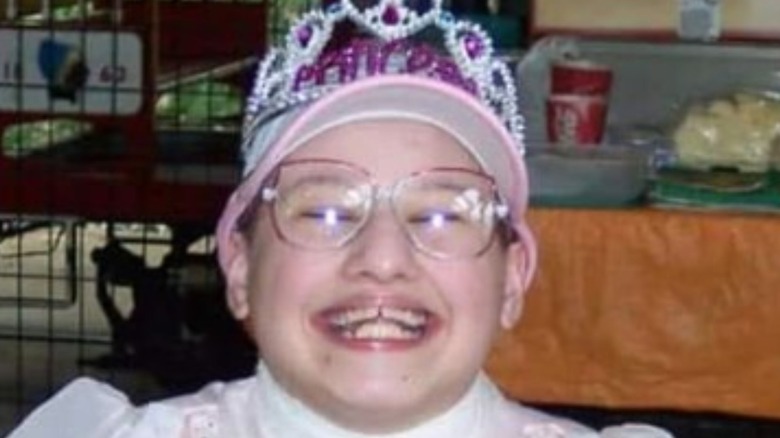 Gypsy Rose Blanchard in birthday tiara