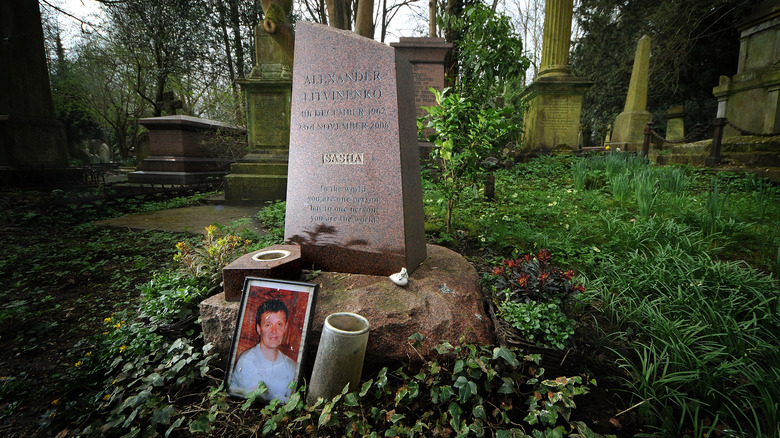 Grave of Alexander Litvinenko