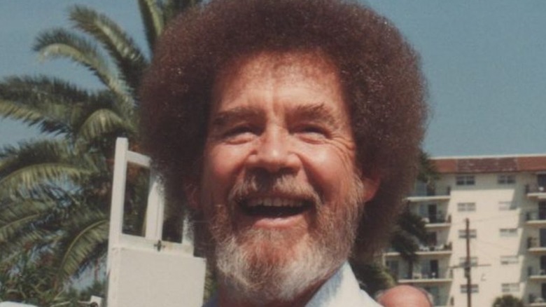 Bob Ross smiling